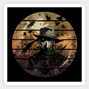 Retro Post-Apocalypse Plague Doctor Sticker